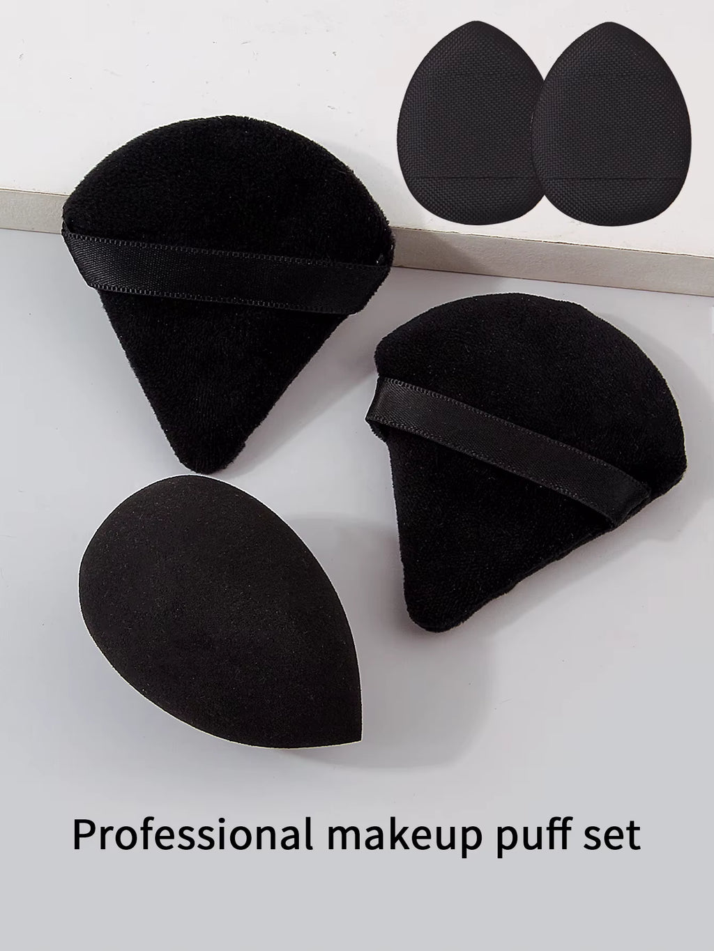 27/14/9/1PCS Professional Makeup Brush Set 14 Makeup Brushes, Makeup Sponge, Powder Puff,Makeup Bag,Eyebrow Razor,Cleaning Tools