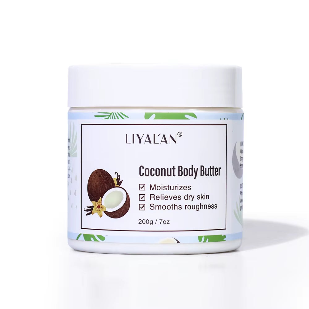 Shea Body Butter Soothes Dry Skin Nourish Moisturizer Smooth Rough Deep Hydration Cream Coconut Rose Mango Skin Care Body Lotion
