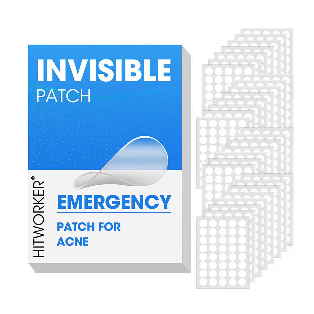 400-1200PCS Invisible Hydrocolloid Pimple Acne Patches Zit Spot Stickers Covering Zits Blemishes W Salicylic Acid & Tea Tree Oil