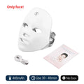 Wireless 7 Colors LED Face Beauty Machine Photon Facial Neck Skin Tighten Rejuvenation Facial Neck Mask