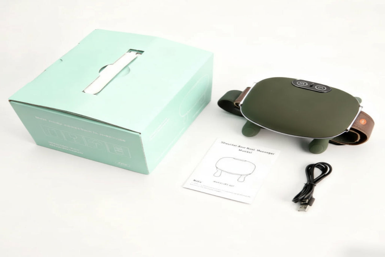 Bionic Neck Shoulder Massager Back Massagers Electric Kneading Muscles Massage Pillow Relax Neck Waist Leg Body ﻿3-Level Modes