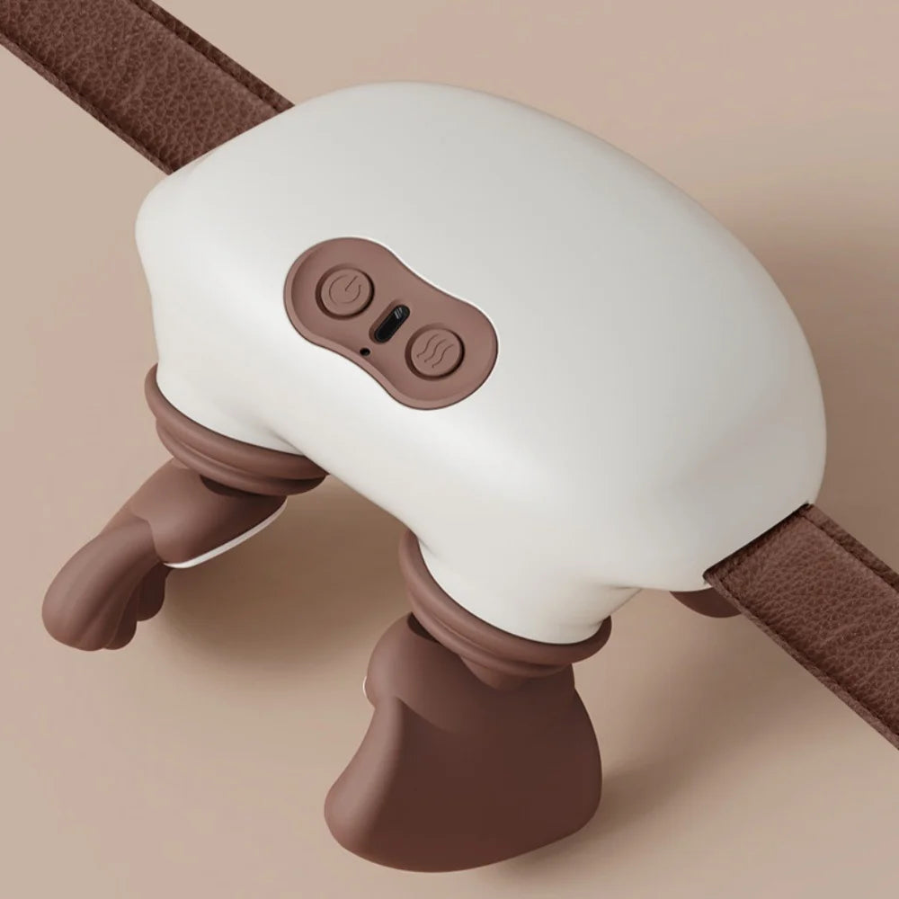 Bionic Neck Shoulder Massager Back Massagers Electric Kneading Muscles Massage Pillow Relax Neck Waist Leg Body ﻿3-Level Modes