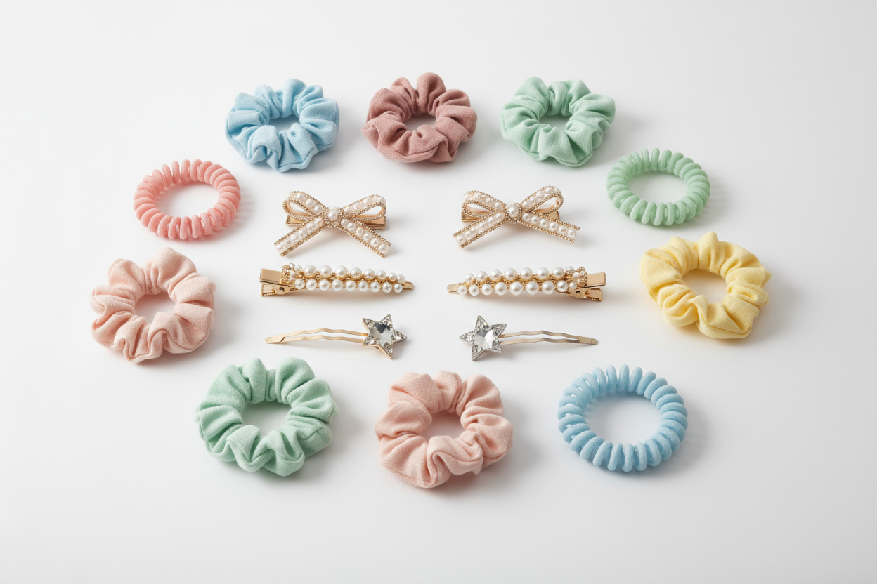 Hair Bands & Clips Set
