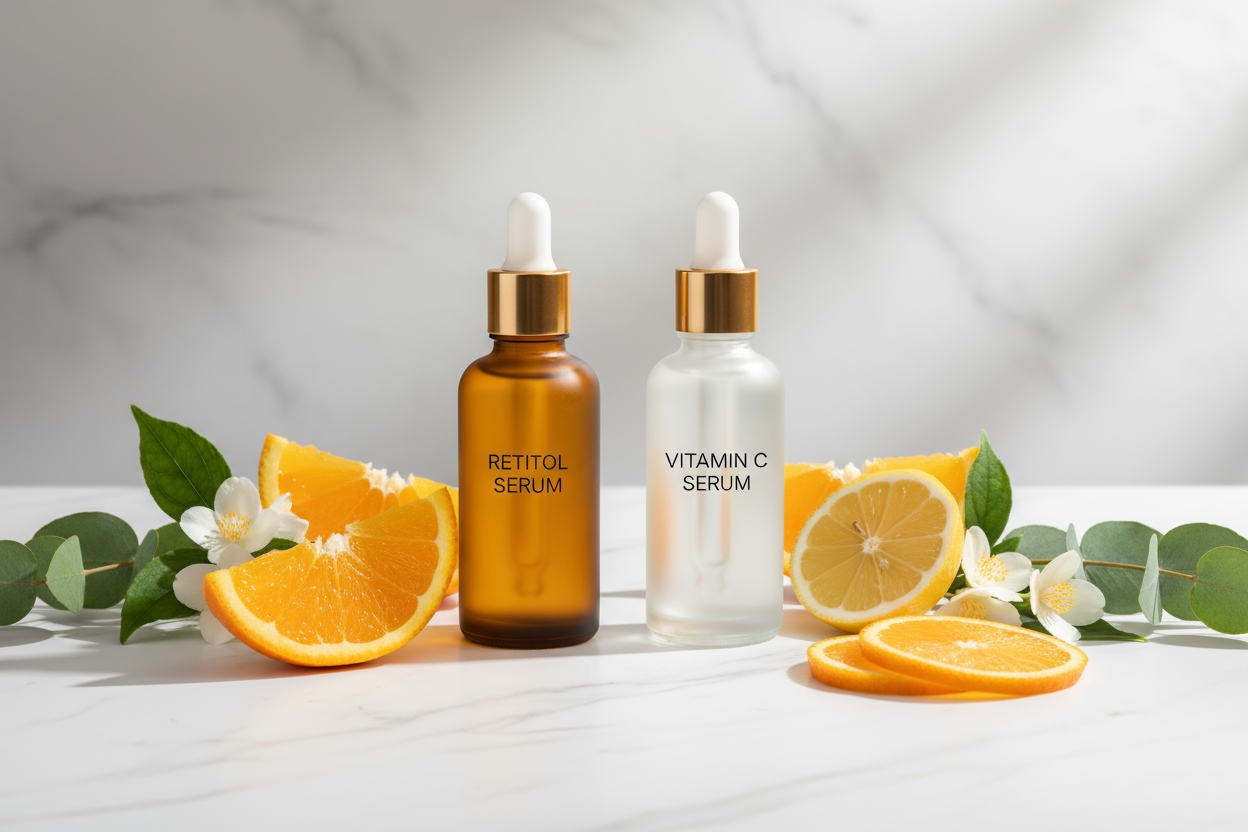 Retinol & Vitamin C Serums
